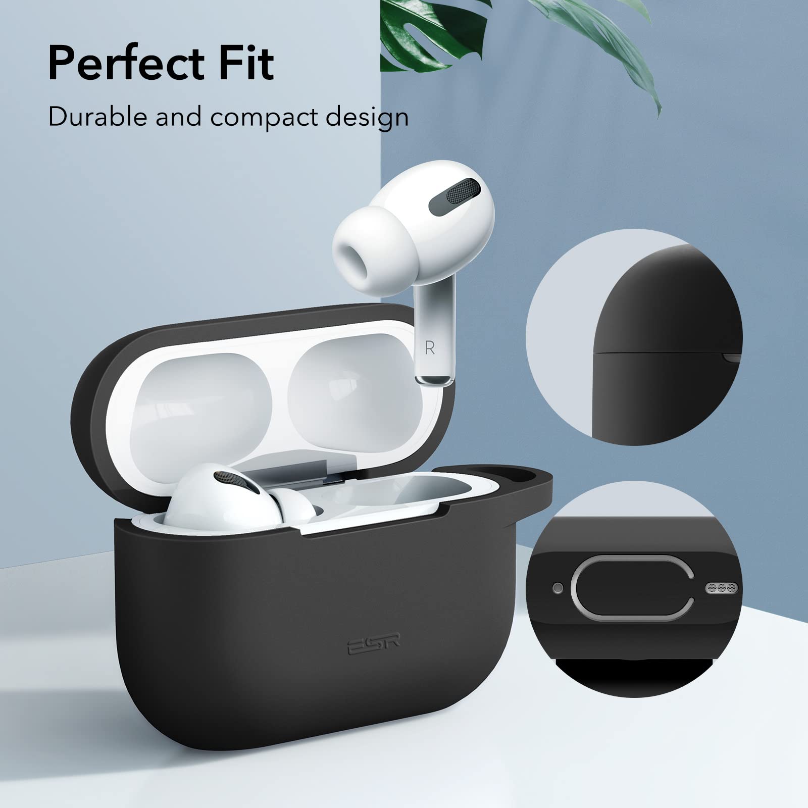 アップルエアポッズAirPodsPro本体 ESRシリコンケース付き 楽天市場】ESR AirPods Pro 第2世代 対応 ケース HaloLock搭載